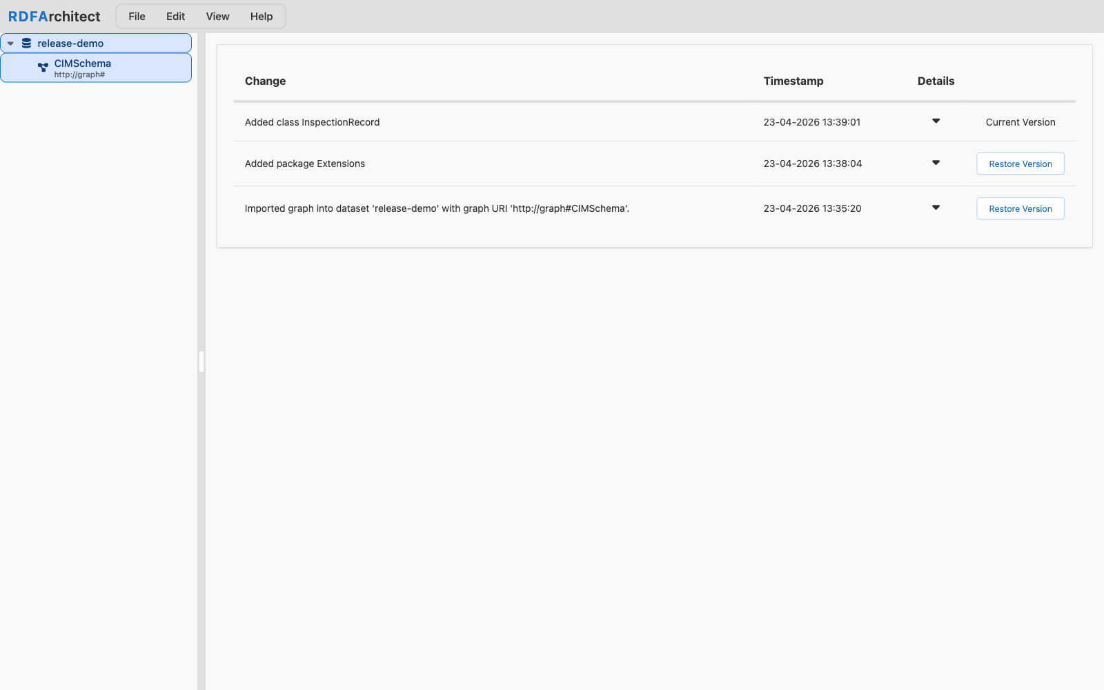 Changelog