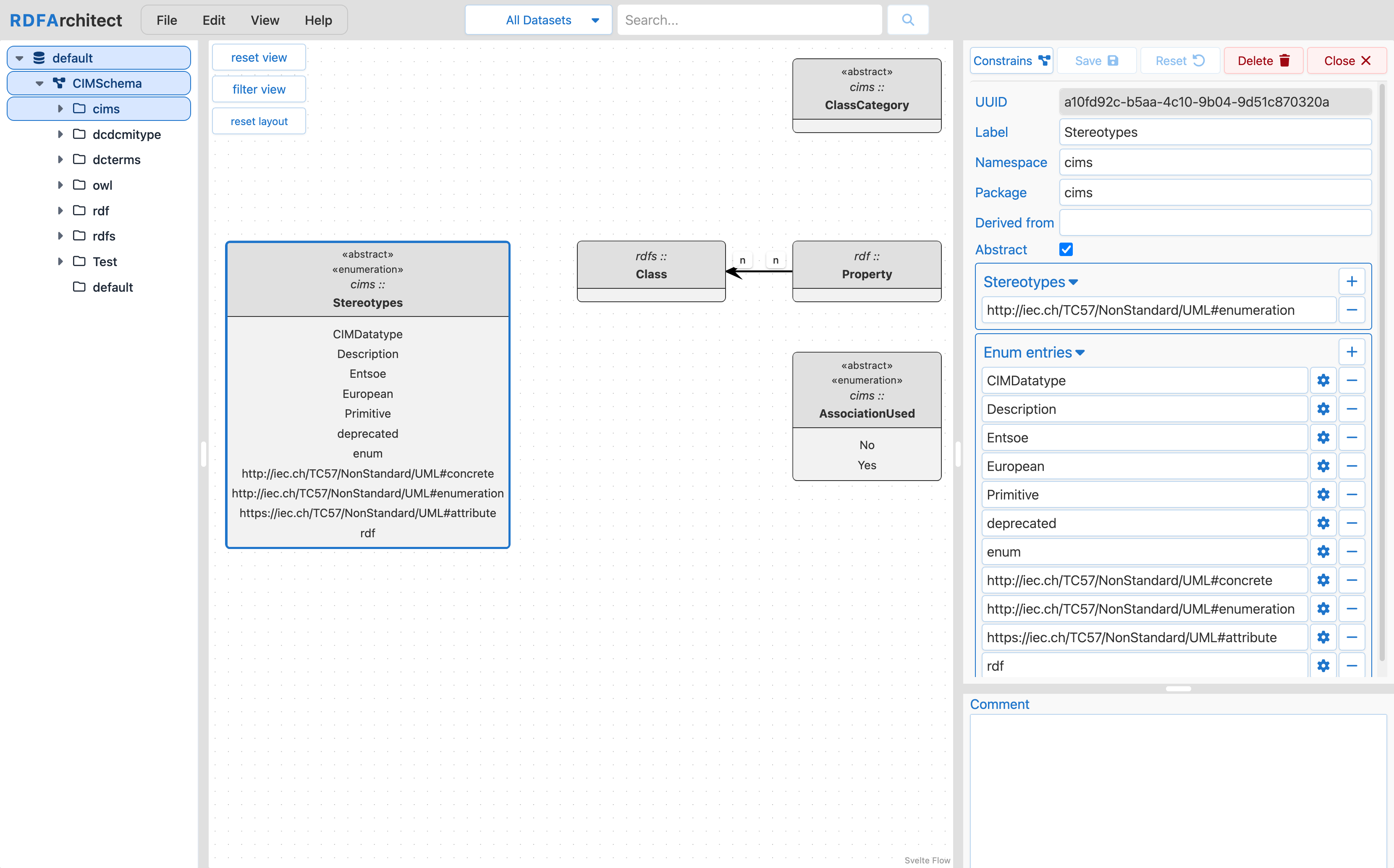 Editor overview