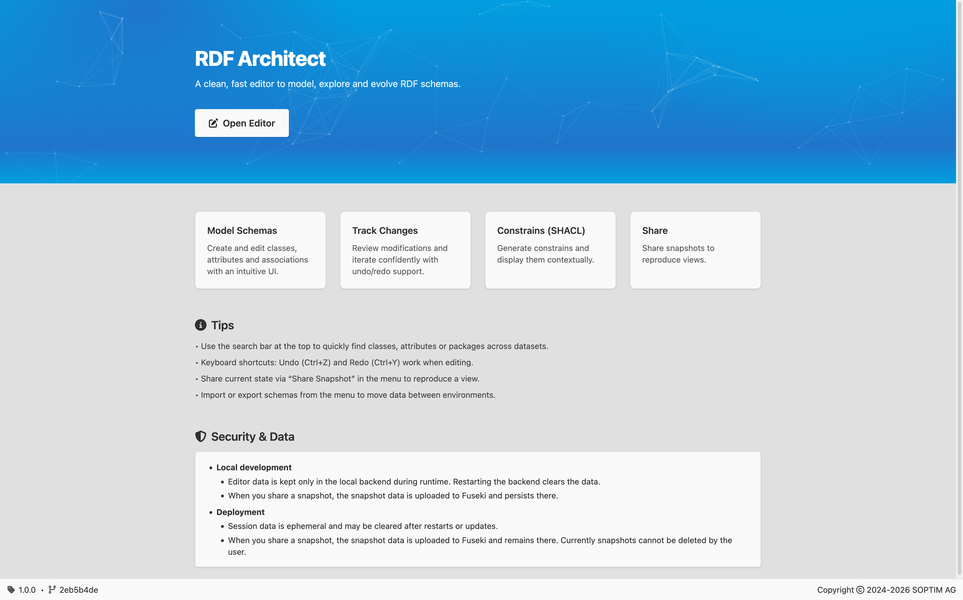 RDFArchitect homepage